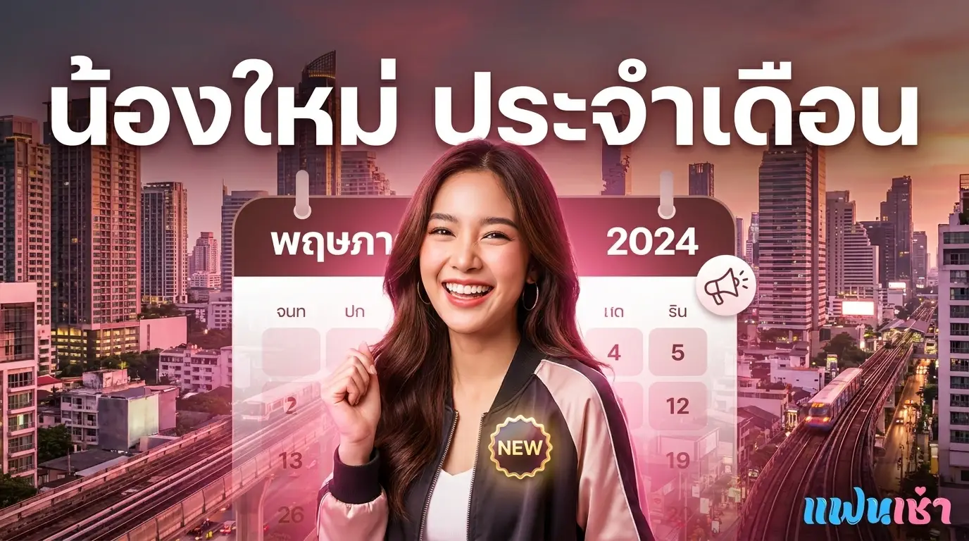 น้องใหม่ประจำเดือน 2026 — Newcomers อัปเดต | Fanschaoz.org